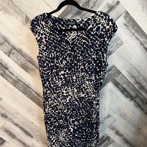 Ralph Lauren Blue and White Dress